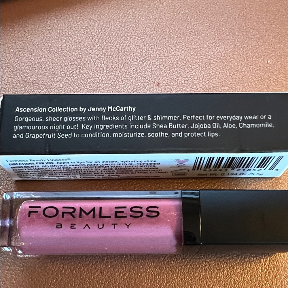 👄Formless Beauty by Jenny McCarthy Nude Collection Manifest Lip Gloss ::NIB:: - Picture 4 of 6